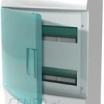 Abb Obudowa Natynkowa Ip41 Mistral41W Drzwi Przeźroczyste 24 Moduły 2 Rzędy N+Pe Mistral41W24Mip41Ntprzeź
