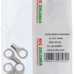 Aks Zielonka Końcówka Rurowa Cl6-8 6 - 8 6mm Miedź Cynkowana Metal Cynkowany 6 - 8 6mm Miedź Cynkowana Metal Cynkowany
