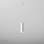 Aqform Lampa wisząca LED Pet next g/k 10W S M L biała czarna : Długość - 200mm