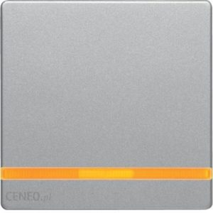 Berker Q1/Q3/Q7 aluminium - klawisz pojedynczy podświetlany 16216084