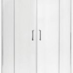 Besco Modern 90x90x185cm Szkło Mrożone (MP90185M)