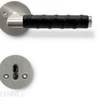 Beslag Design Klamka Do Drzwi Kastrup 04 Srebrna Z Czarnym 890012