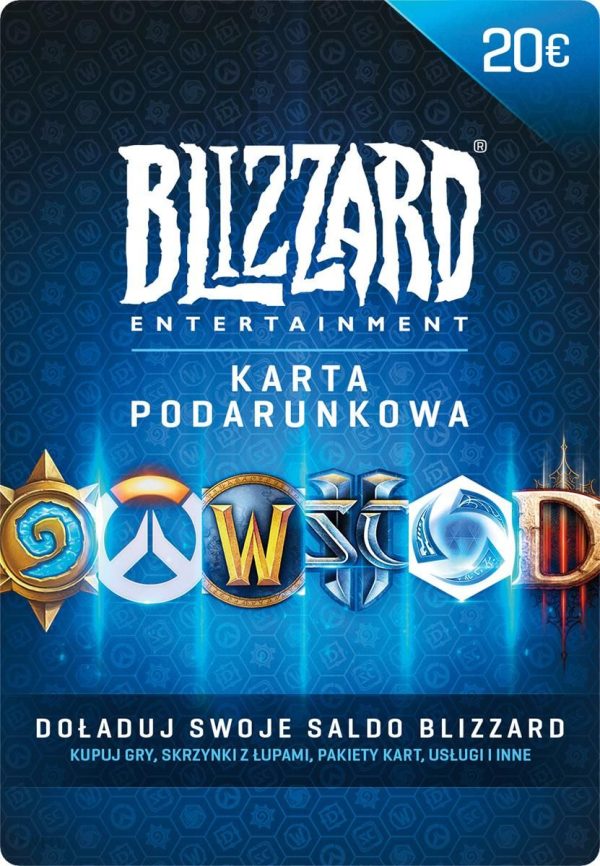 Blizzard Karta Podarunkowa 20€ (Digital)