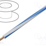 BQ CABLE LGY0.75-WH/BL