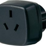 Brennenstuhl Adapter Podróżny 1508510 Gniazdo Australijskie/Chińskie Czarny