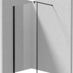 Deante Kerria Plus nero / walk-in 80 cm KTS_N38P