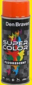 Den Braven Spray Super Color Żółty Odblaskowy 400Ml