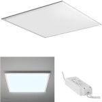 Emaga Panel sufitowy LED oświetleniowy natynkowy 5700K 4560 lm 95 lm/W 48 W 62x62 cm