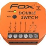F&F Fox Przekaźnik Wi-Fi Dwukanałowy 230 V WIR2S2PFIF