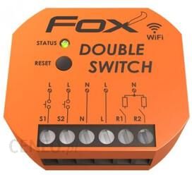 F&F Fox Przekaźnik Wi-Fi Dwukanałowy 230 V WIR2S2PFIF