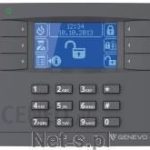 Genevo Manipulator Graficzny Lcd Gy-Bl Do Centrali Prima 16 Grafitowa Obudowa Niebieski Wyświetlacz