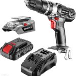 Graphite Wiertarko-Wkrętarka Akumulatorowa Z Udarem Energy+ 18V Li-Ion + Adapter Usb+ Latarka Top58G010Cs