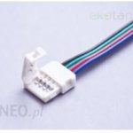 Greenie przyłącze Do Taśm Led Rgb Ze Złączka I Przewodem Do Zasilania TLAR03