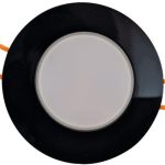Greenlux Oczko Okrągłe Bono-R 5W Czarne Ww (GXLL080)