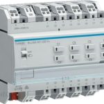 Hager Knx Easy - Sterownik Załączający/Żaluzjowy Obciążenie Pojemnościowe 16A 8-/4-Krotny Txa608D