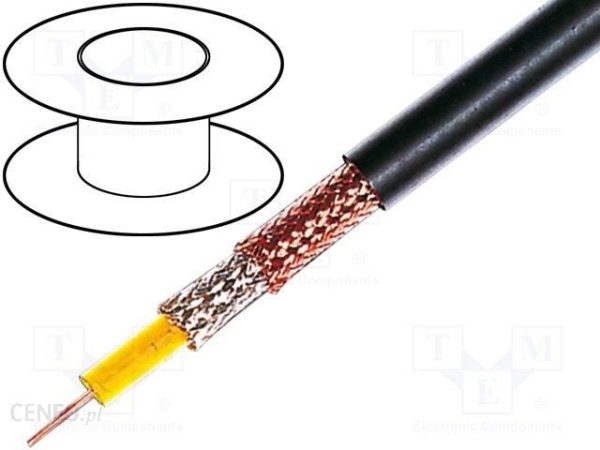 Helukabel koncentryczny RG6AU 1x75Ω drut stalowa miedziowana PVC [40001]