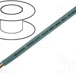 Helukabel Przewód elastyczny tronic liyy 4x0.34mm2 500v szary żyły kolorowe 18059