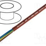 Helukabel Przewód elastyczny wielożyłowy silikonowy sihf 3g1.5mm2 300/500v rudy 23014
