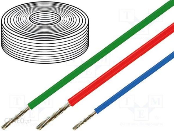 Helukabel SiF linka Cu 10mm2 silikon czerwony -60÷180°C 500V [24602]