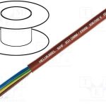 Helukabel SiHF Cu linka 2x4mm2 kauczuk silikonowy -60÷180°C [23034]