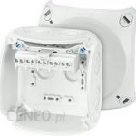 Hensel Puszka Zewnętrzna Szara Ip66/Ip7 104X104X70 Z Zaciskami 5X4 Kf0404G