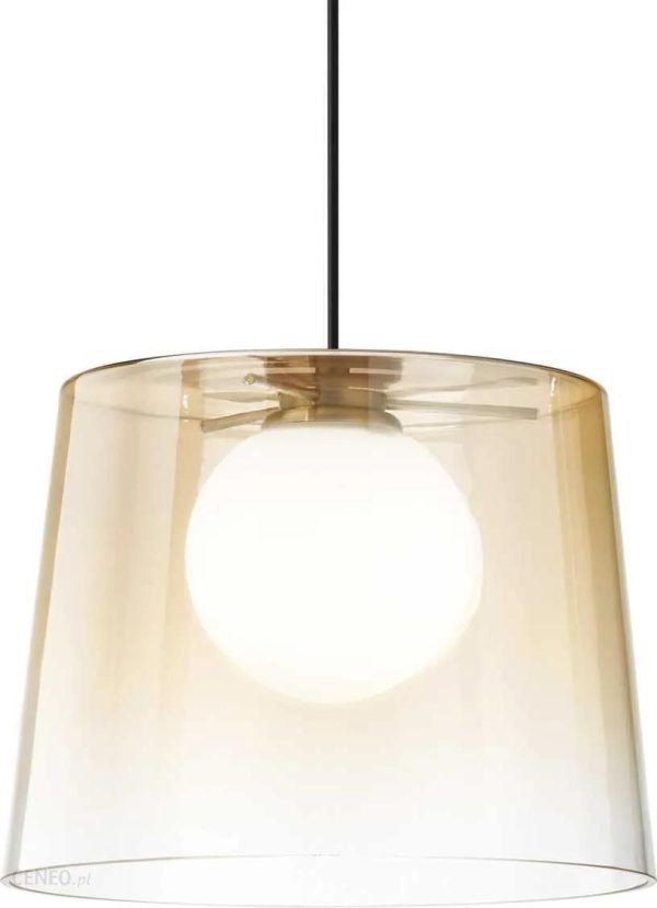Ideal Lux Lampa wisząca FADE SP1 bursztynowa 271316