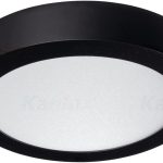 Kanlux Oprawa typu downlight CARSA V2LED 18W-WW-B 990lm 3000K b.ciepła 230V Czarny - (33539)