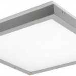 Kanlux Plafoniera Led Z Czujnikiem Ruchu Tybia M 25W Nw Se Gy 25W 4000K 2600Lm Srebrna 24646