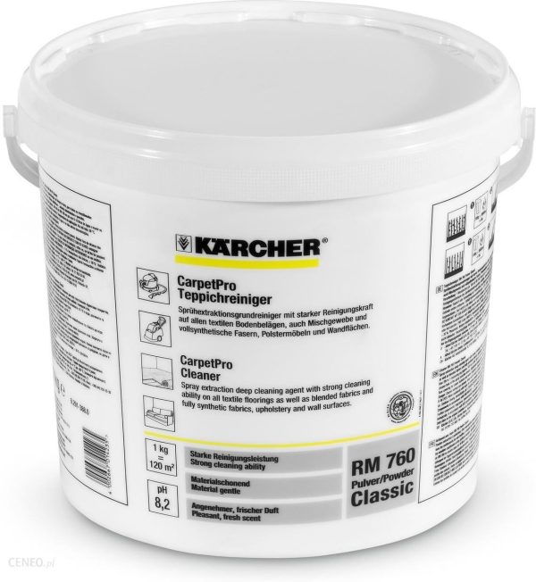 Karcher CarpetPro RM 760 Classic środek czyszczący w proszku 10kg 6.291-388.0