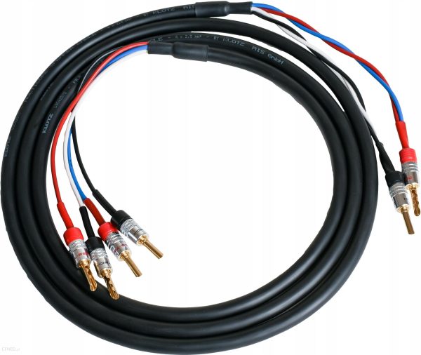 Klotz Kable Przewody Bi-Wire Bi-Wiring 2X2M
