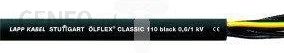 Lapp Kabel Przewód sterowniczy ölflex classic 110 pvc 2x2.5mm2 dn10.8mm 600/1000v 0.6/1kv czarny 1120339