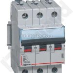 Legrand 407565 Wyłącznik S303 Dx3 6000A B40 3P