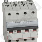 Legrand 407624 Wyłącznik S304 Dx3 6000A B16 4P