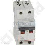Legrand 407801 Wyłącznik S302 Dx3 6000A C20 2P