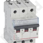 Legrand 407851 Wyłącznik S303 Dx3 6000A C1 3P