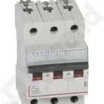 Legrand 407860 Wyłącznik S303 Dx3 6000A C20 3P