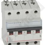 Legrand 407921 Wyłącznik S304 Dx3 6000A C2 4P
