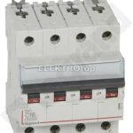 Legrand 407928 Wyłącznik S304 Dx3 6000A C16 4P