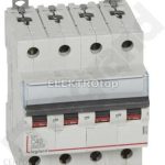 Legrand 407932 Wyłącznik S304 Dx3 6000A C40 4P