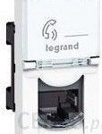 LEGRAND Mosaic GNIAzDO TELEFONICzNE 1M RJ11 4 PIN (078730)