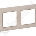 Legrand Valena Life Ramka X2 Kremowa Złota 754062