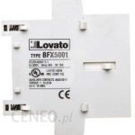 Lovato Blokada mechaniczna ze stykiem pomocniczym 2r dla bf09-bf38 BFX5001