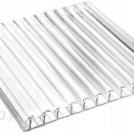 Lun Fix Poliwęglan Komorowy 4mm 695x1500mm Płyta Szklarnia Pl40K2