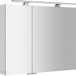 Mirró Szafka Z Lustrem Oświetlenie Led 90X70X16Cm Biała Mc090 0030 N7576