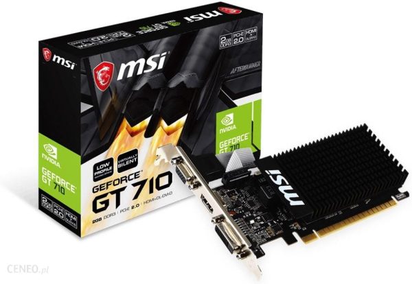 MSI GeForce GT 710 2GB LP GDDR3