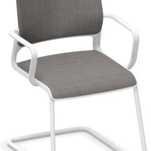 Nowy Styl Krzesło Konferencyjne Xilium Frame Chair Cf Uph Biały
