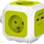 Orno Przedłużacz Kostka 4-Krotny Z Ładowarką 2Xusb 1