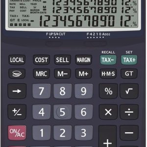 Platinet Kalkulator Pm222Te 12D Tax Mar 3 Lines Display