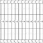 POLBRAM Panel ogrodzeniowy 3D antracyt