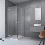 Radaway Fuenta New KDD 100Lx100P szkło przejrzyste 384062-01-01L+384062-01-01R